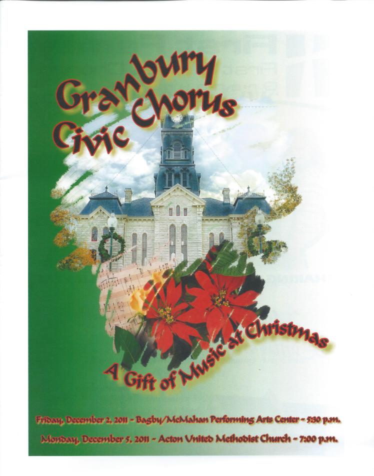 GCC Christmas 2011 Program cover